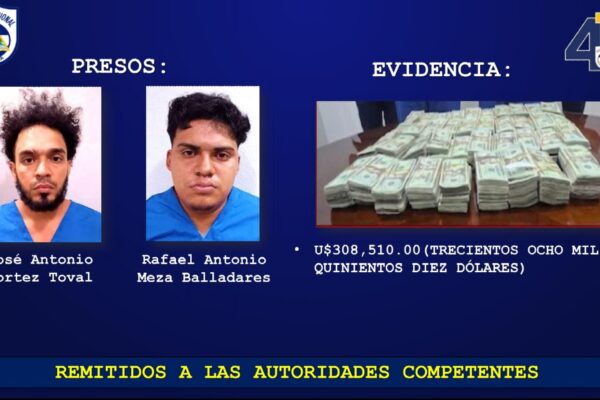 Policía Nacional incauta más de 557 mil dólares al crimen organizado en Chinandega y León