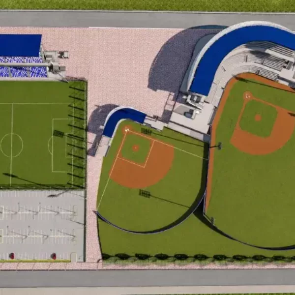 Foto de Así se vera el Multi Estadio de Béisbol Estadio Stanley Cayasso