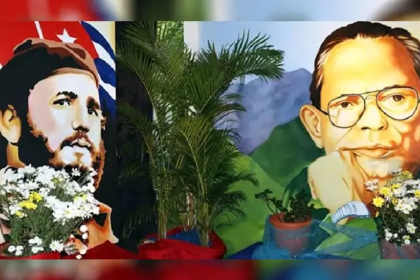 Comandantes Tomás Borge y Fidel Castro, símbolos de lucha, dignidad y revolución