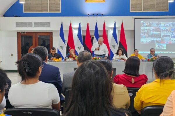 Trabajadores de la construcción respaldan reformas parciales a la Constitución Política de Nicaragua