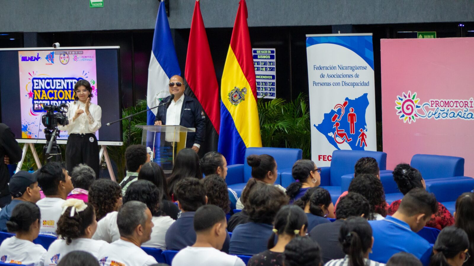 Día Nacional de las Personas con Discapacidad se conmemora con encuentro estudiantil