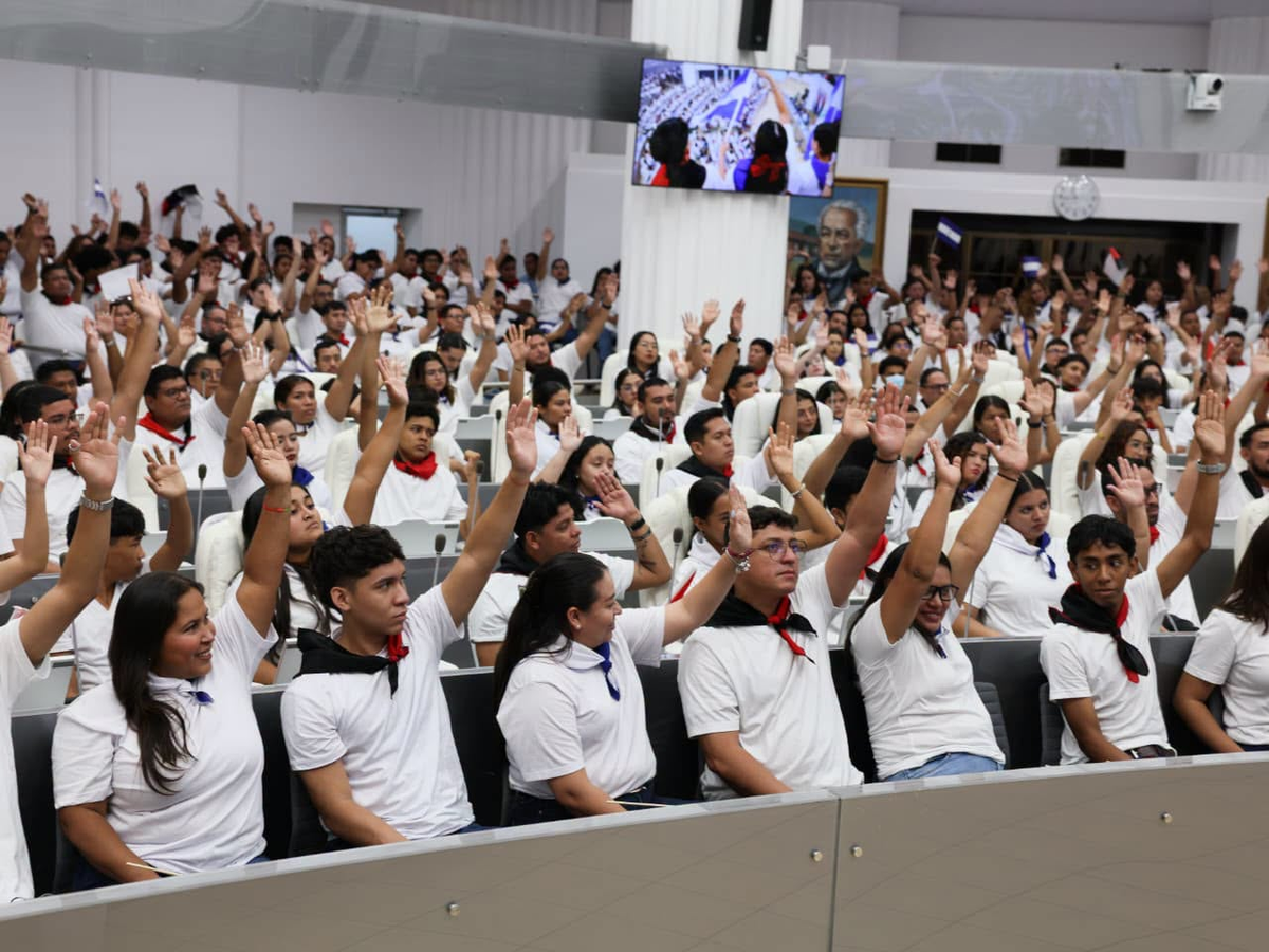 Gloriosa Juventud Sandinista respalda reformas parciales a la Constitución Política de Nicaragua