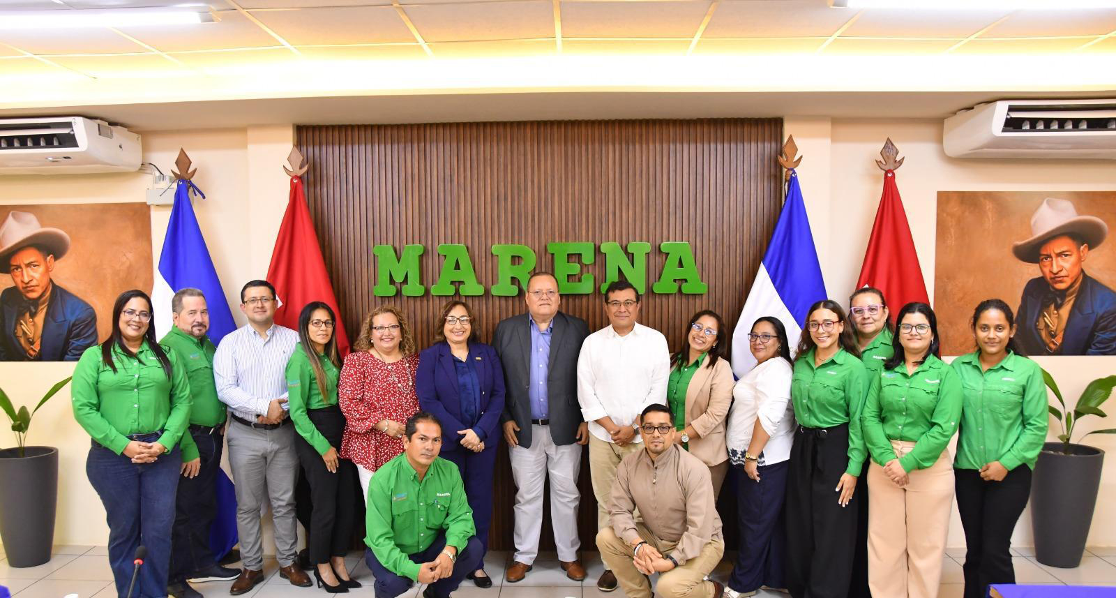 Comisión Centroamericana Ambiente Visita MARENA