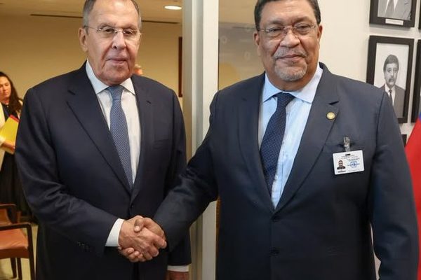 Con Canciller Lavrov