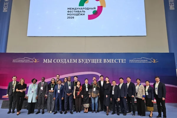 Juventud Presidente en Festival Mundial de la Juventud