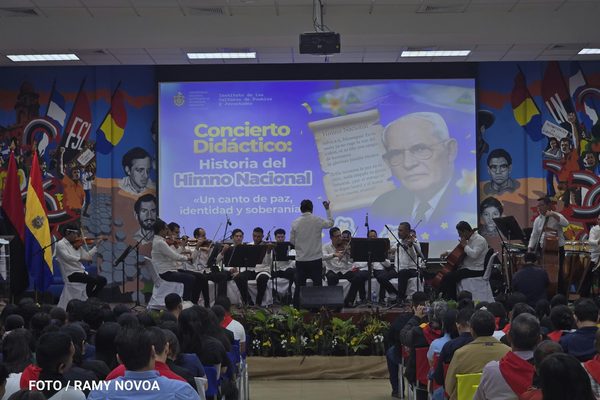 Concierto didáctico rescata la historia y evolución del Himno Nacional de Nicaragua