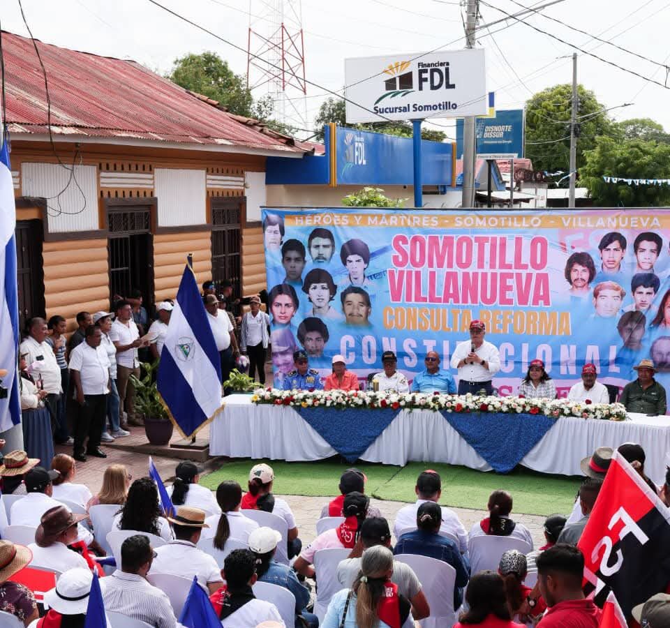 Concluyen consultas Hay Patria en Chinandega y anuncian homenaje a Benjamín Zeledón