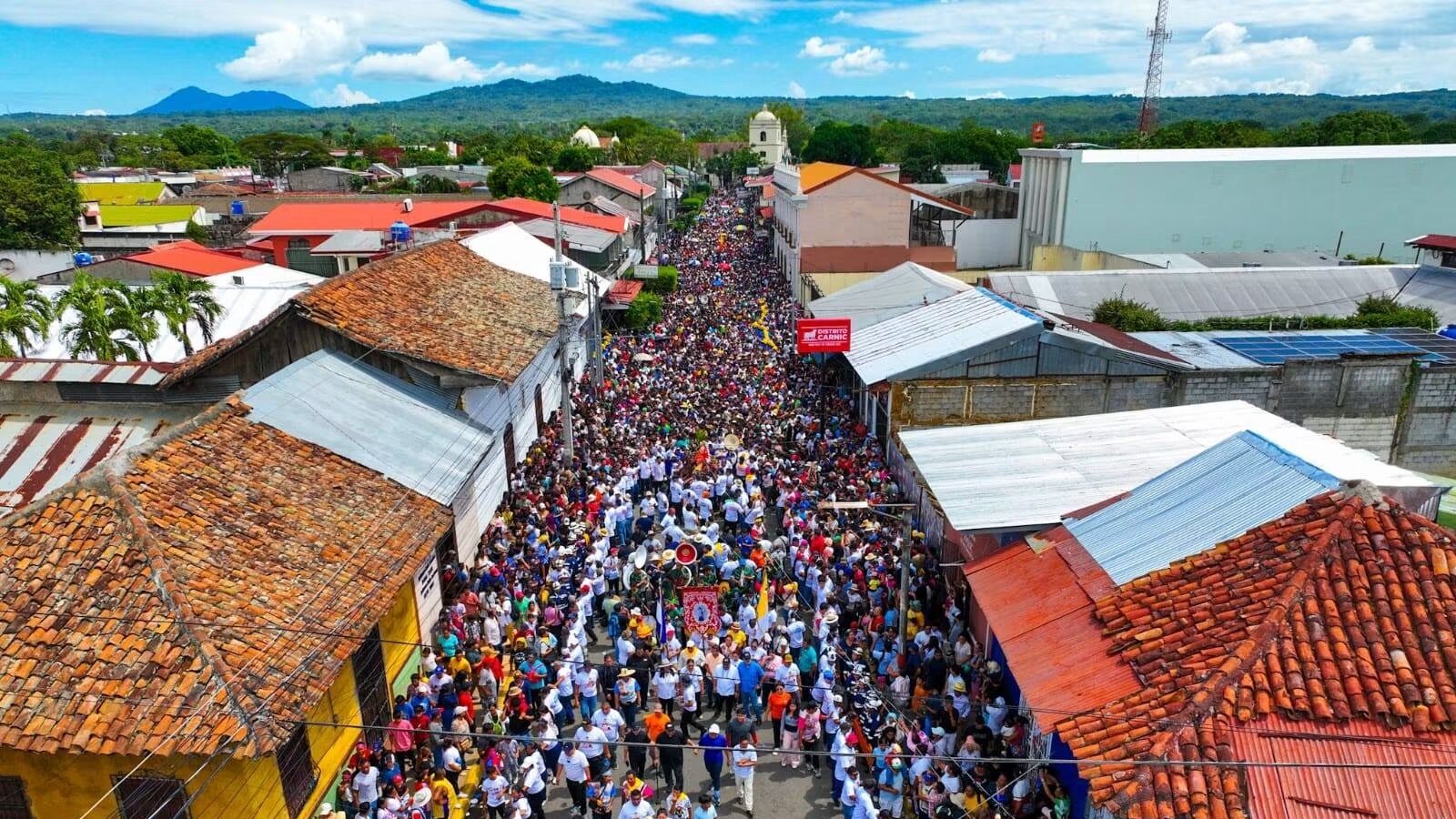 Masaya celebra tradicional recorrido de San Jerónimo