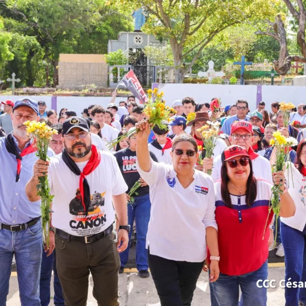 Foto de Masaya honra el legado de los héroes de la Insurrección de Septiembre y la Toma del Comandito de Monimbó