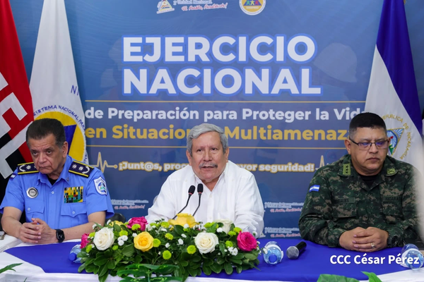 Nicaragua lista para el III Ejercicio Nacional para Proteger la Vida este 24 de septiembre