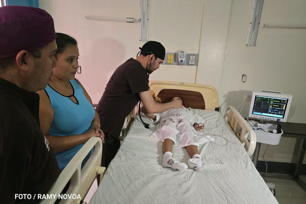 Brigada cardíaca infantil realiza cateterismos a niñas y niños en el Hospital La Mascota