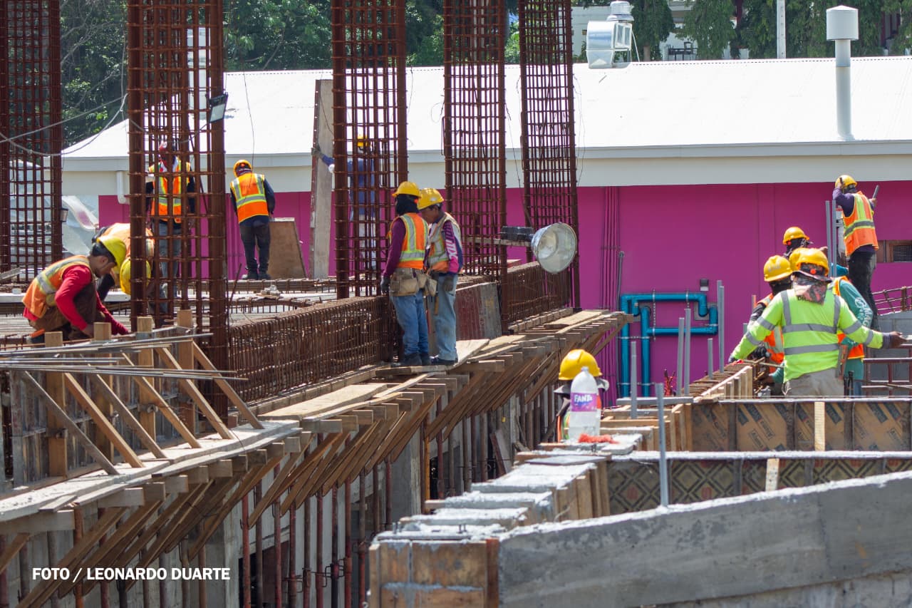 Avanza construcción de la tercera etapa del Centro Nacional Oncológico Dr. Juan Ignacio Gutiérrez Sacasa