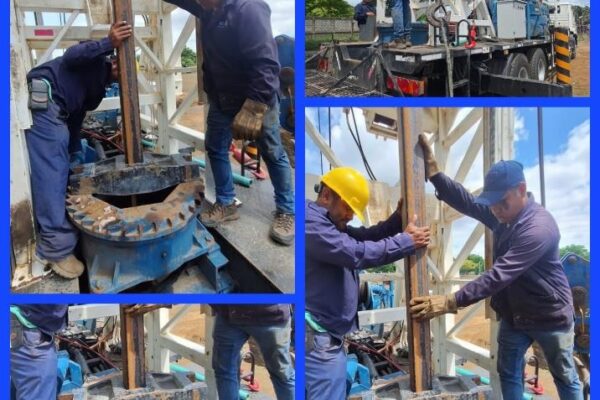 ENACAL inicia construcción de pozo para mejorar el servicio de agua potable a 3,000 familias de Ciudad Sandino