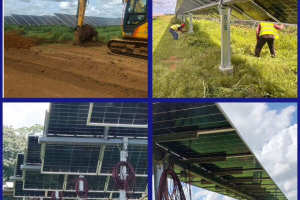 ENESOLAR 3 en Nindirí avanza con firmeza: 82% de progreso en la gran planta solar que fortalecerá el suministro de agua potable y saneamiento en Nicaragua