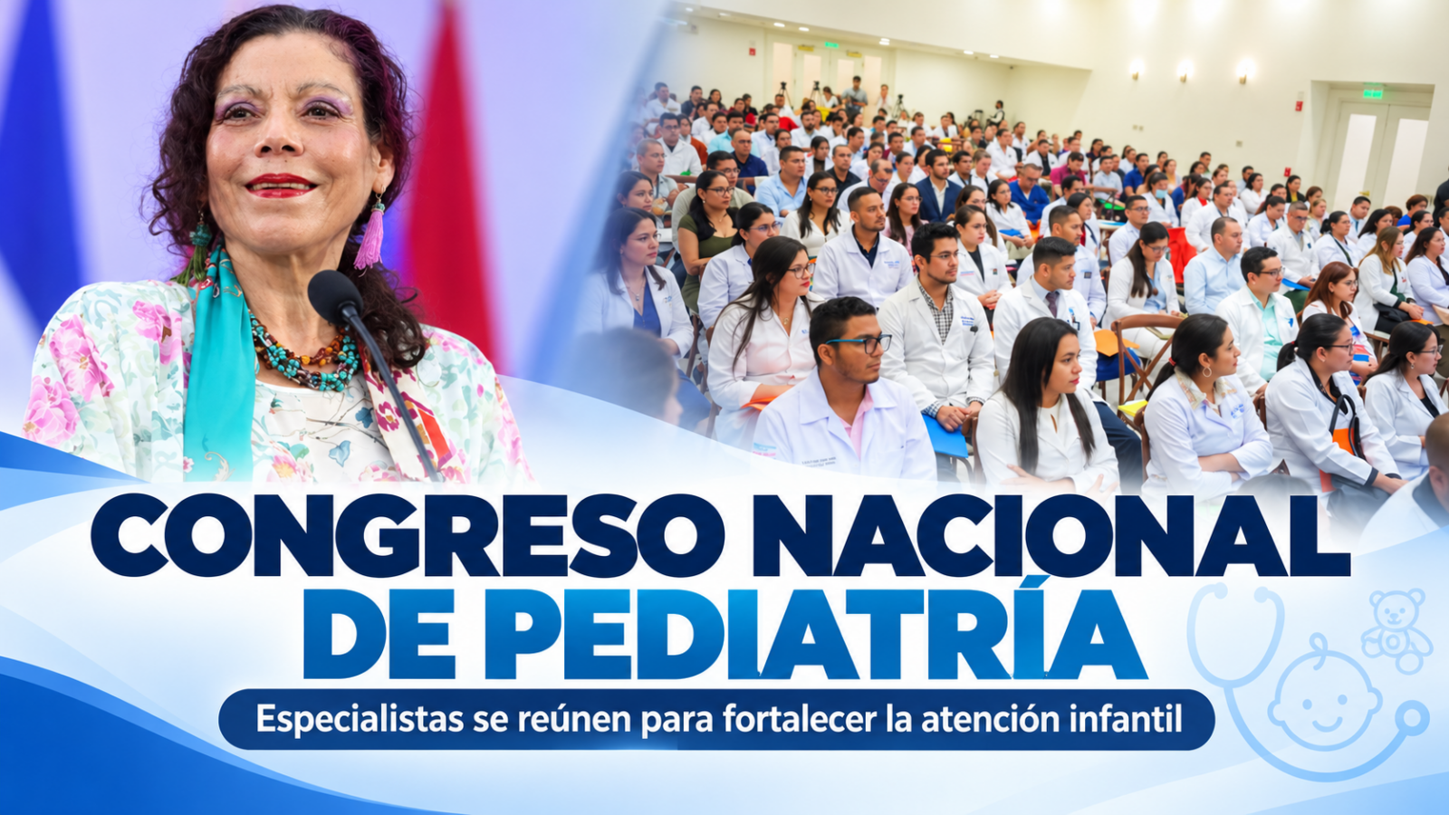 Nicaragua realizará Congreso Nacional de Pediatría con 126 especialistas