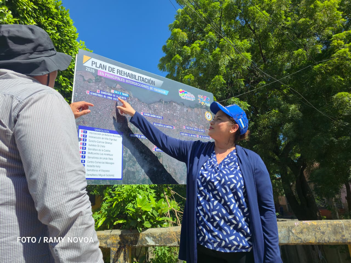 Alcaldía de Managua avanza en la cuarta etapa de rehabilitación de la calle El Triunfo