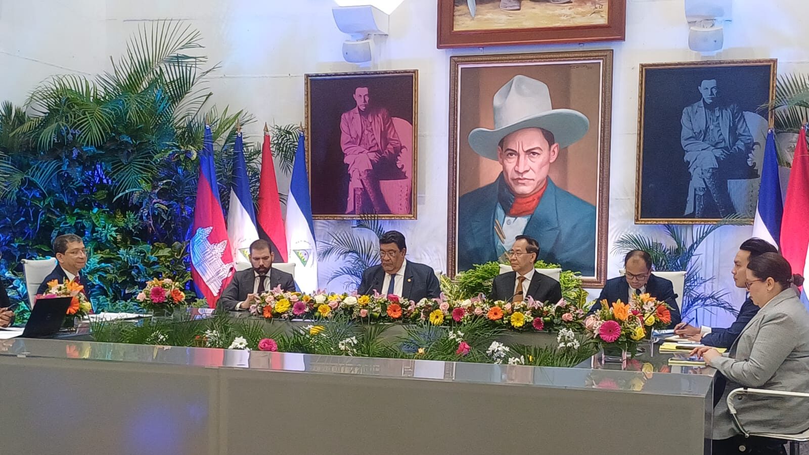 Nicaragua y Camboya inauguran primera ronda de consultas políticas para fortalecer relaciones bilaterales
