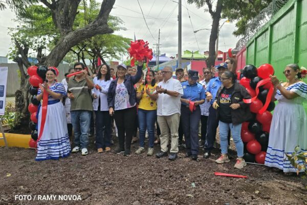 Nueva obra de drenaje pluvial en el Mercado Carlos Roberto Huembes